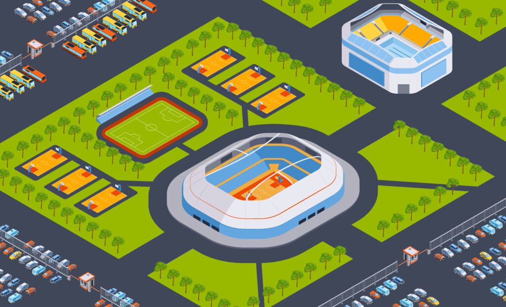 Check the Stadium Layout - football fan etiquette