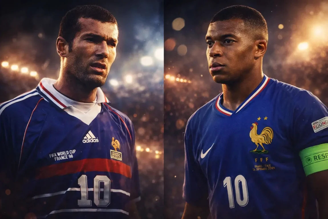Zinedine Zidane vs Kylian Mbappe