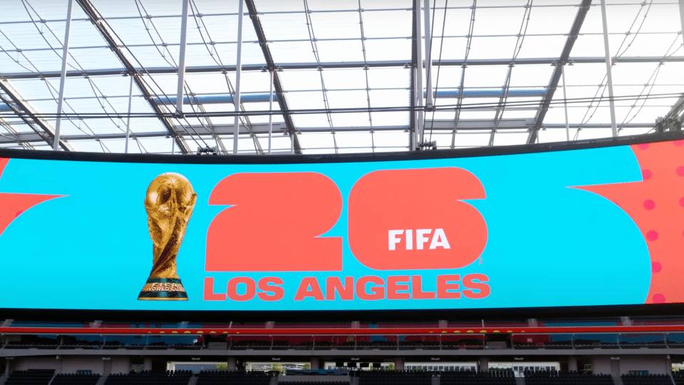 FIFA World Cup 26 Los Angeles poster